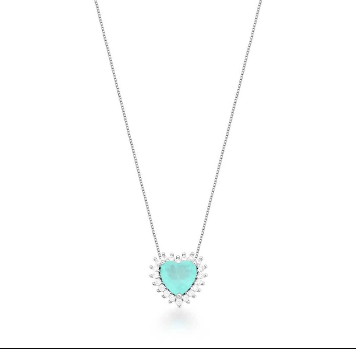 Colar Coração Turmalina - foto 2