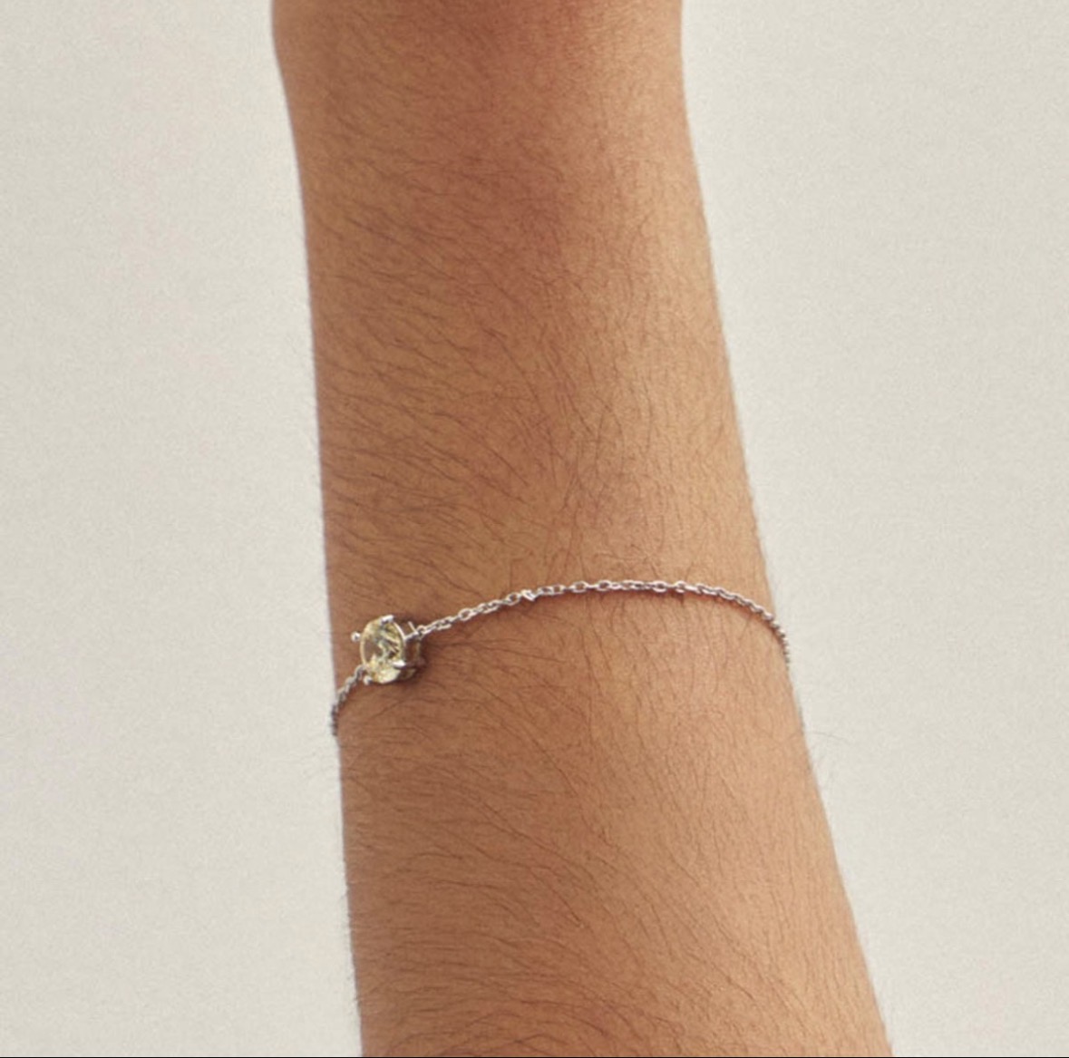 Pulseira Ponto De Luz Amarela